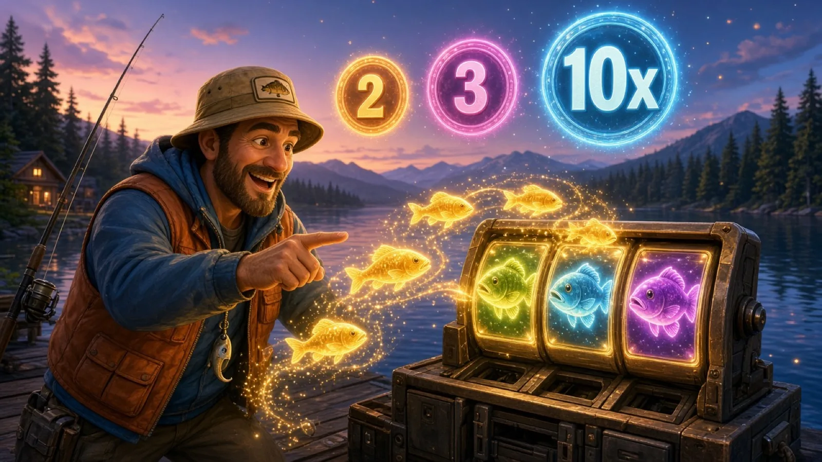 Der Sammelpfad des Fischers und das Zurücksetzen des Meters im Big Bass-Bonus