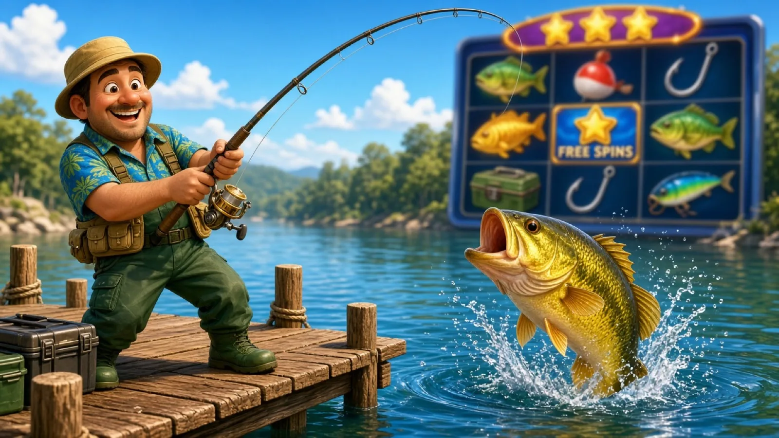 Big Bass series strategy — collect trail and stake planning